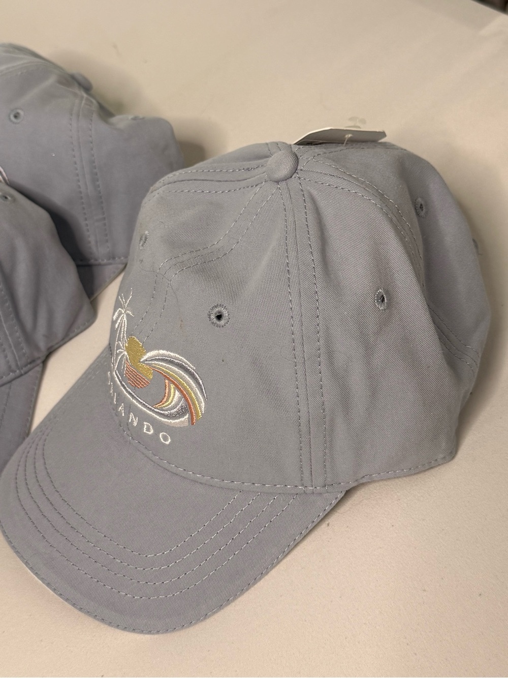 Pacific Creations Light Blue Orlando Embroidered Baseball Cap Retreat Vacation - Picture 8 of 9